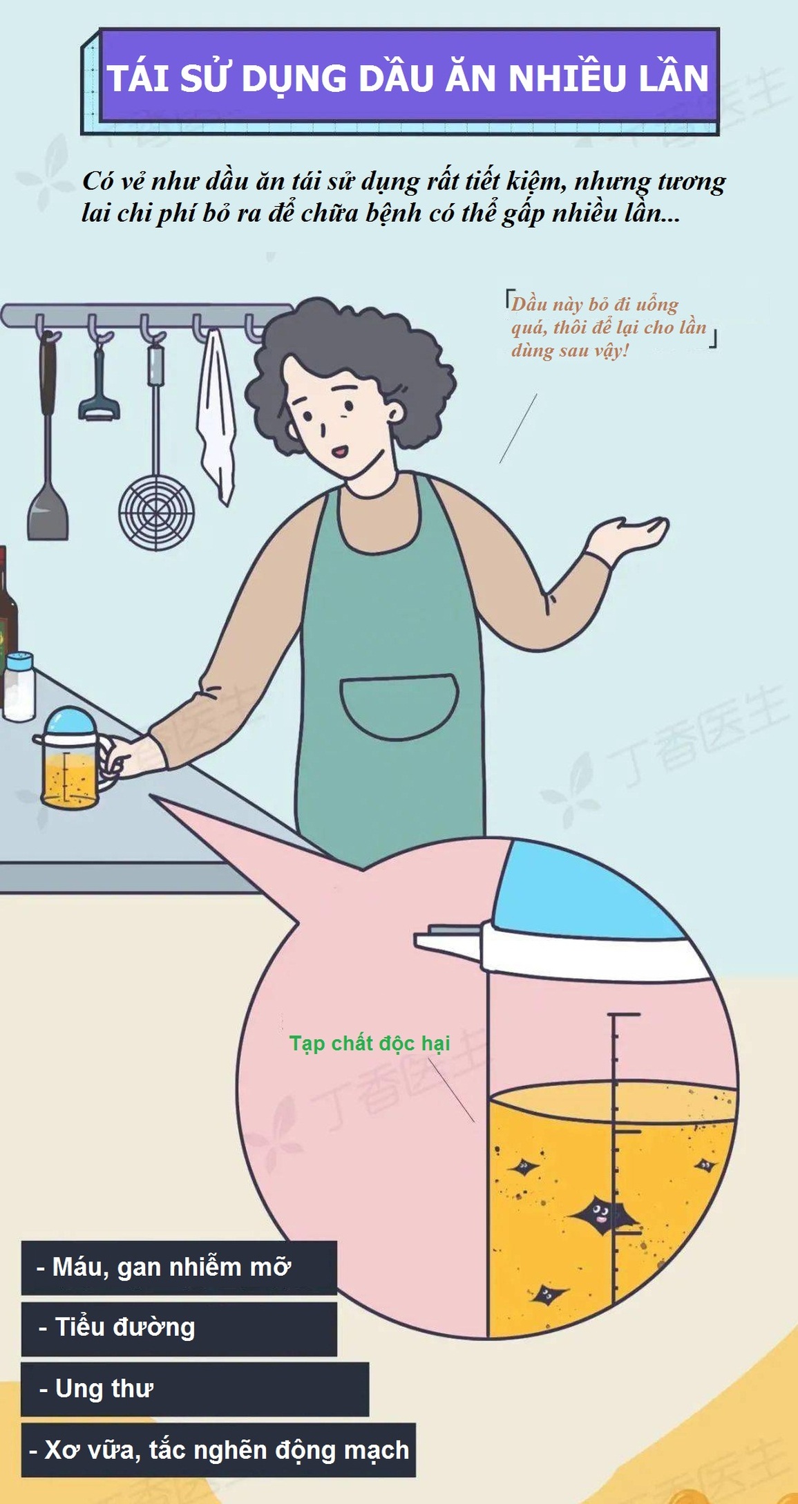 Những thói quen nấu nướng vô tình rước ung thư vào người - 3 Những thói quen nấu nướng vô tình rước ung thư vào người - 3