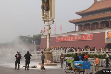 Trung Quốc xác nhận một người tự thiêu tại quảng trường Thiên An Môn