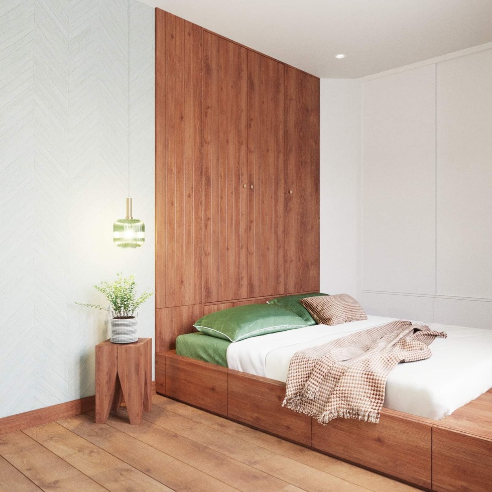 Biến căn hộ 120 m2 siêu cũ thành nơi nghỉ dưỡng sang chảnh lúc giãn cách - 12 Biến căn hộ 120 m2 siêu cũ thành nơi nghỉ dưỡng sang chảnh lúc giãn cách - 12