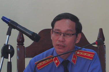 VKS đề nghị mức án treo đối với cựu Phó Công an TP Tuy Hòa