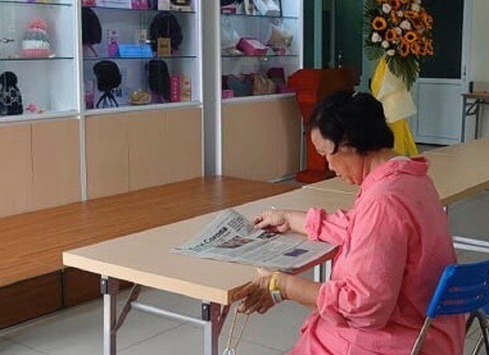 Bệnh nhân ung thư có khu thư giãn ngay trong bệnh viện - 2 Bệnh nhân ung thư có khu thư giãn ngay trong bệnh viện - 2