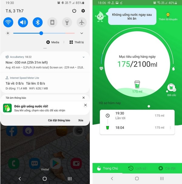 Ứng dụng di động giúp nhắc nhở người dùng uống nước đủ và đúng cách - 5