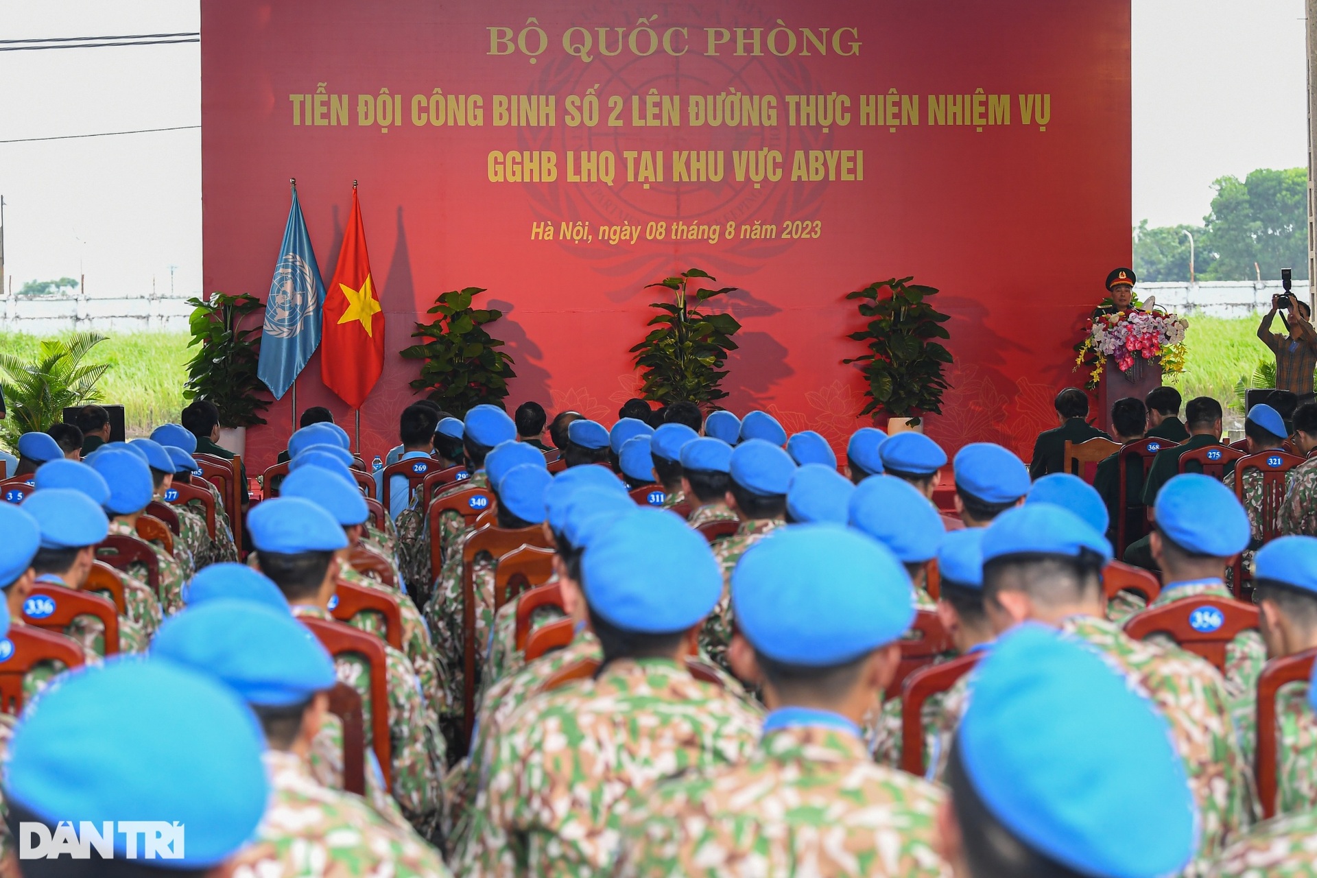 173 quân nhân Đội Công binh số 2 đi Abyei làm nhiệm vụ gìn giữ hòa bình LHQ - 1 173 quân nhân Đội Công binh số 2 đi Abyei làm nhiệm vụ gìn giữ hòa bình LHQ - 1