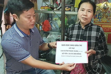 Nhờ bạn đọc Dân trí hỗ trợ, cuộc sống của người phụ nữ bệnh tật đã đổi thay