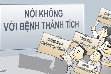 Thành tích nhưng đừng… dối trá!