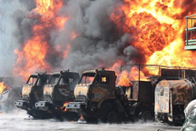 Vùng ly khai Donetsk cáo buộc Ukraine pháo kích kho chứa dầu