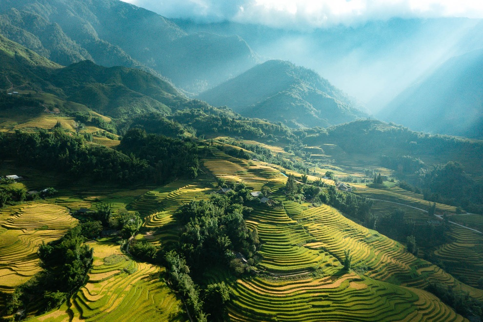 Sa Pa quyến rũ mùa lúa thay màu! - 1 Sa Pa quyến rũ mùa lúa thay màu! - 1