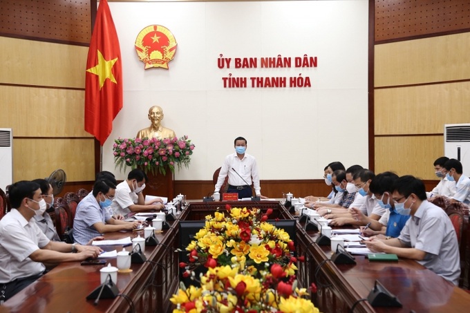 Chủ tịch UBND tỉnh Thanh Hoá Đỗ Minh Tuấn chỉ đạo hội nghị thực hiện NQ68-CP