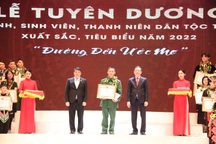 Tuyên dương 142 học sinh, sinh viên, thanh niên dân tộc thiểu số