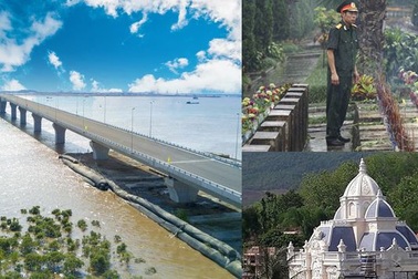 Biệt thự kiểu châu Âu và “lỗi” trên cây cầu vượt biển dài nhất Việt Nam