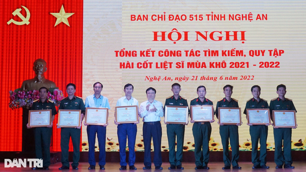 Đội quy tập hài cốt liệt sĩ nhận Huân chương chiến công - 4 Đội quy tập hài cốt liệt sĩ nhận Huân chương chiến công - 4