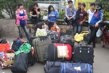 Loạn giá vé xe Tết