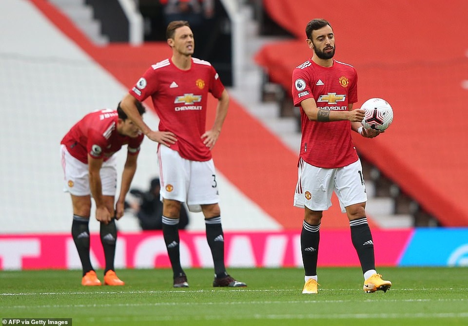 Man Utd và Liverpool lập hàng loạt cột mốc tệ hại sau trận thua kinh hoàng - 1 Man Utd và Liverpool lập hàng loạt cột mốc tệ hại sau trận thua kinh hoàng - 1