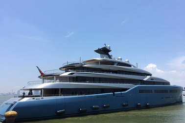 Du thuyền triệu đô của tỷ phú Anh đang ở Đà Nẵng