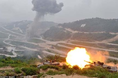Hàn Quốc diễn tập quân sự quy mô lớn đối phó Triều Tiên