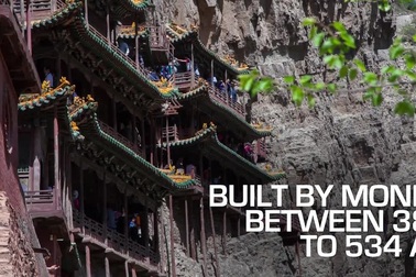 Đền Treo nổi tiếng Trung Quốc