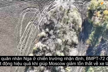 Thiết giáp kẻ hủy diệt của Nga tập kích dồn dập mục tiêu quân sự Ukraine