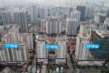 Tổ hợp chung cư, văn phòng đông đúc "mọc" trên đất nhà máy di dời