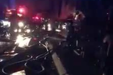 Hiện trường cứu hộ vụ cháy chung cư khiến 13 người chết