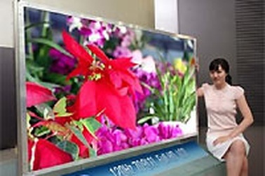 Samsung sản xuất TV LCD độ phân giải cao 70 inch