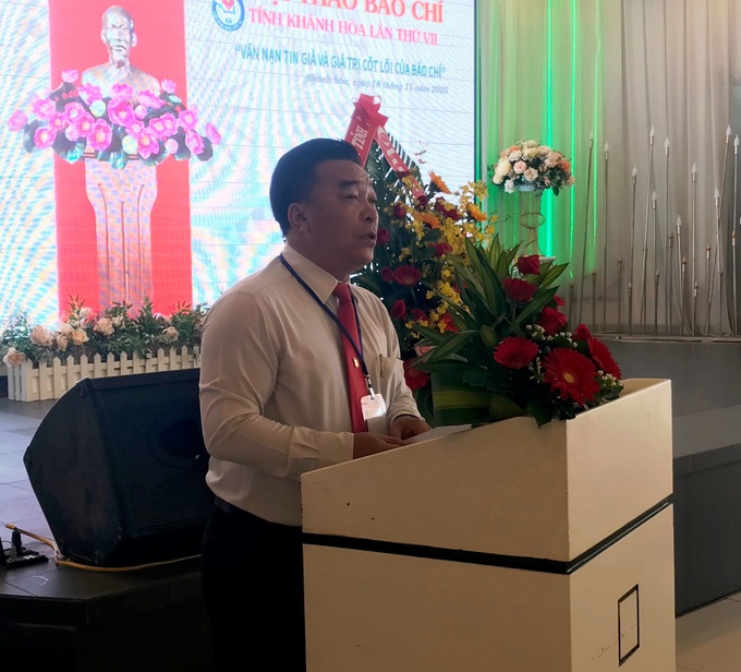 Khánh Hòa: Tổ chức Hội thảo "Vấn nạn tin giả và giá trị cốt lõi của báo chí" - Ảnh 1. Khánh Hòa: Tổ chức Hội thảo "Vấn nạn tin giả và giá trị cốt lõi của báo chí" - Ảnh 1.