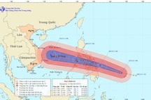 Siêu bão Haiyan hướng vào Thừa Thiên Huế - Bình Định