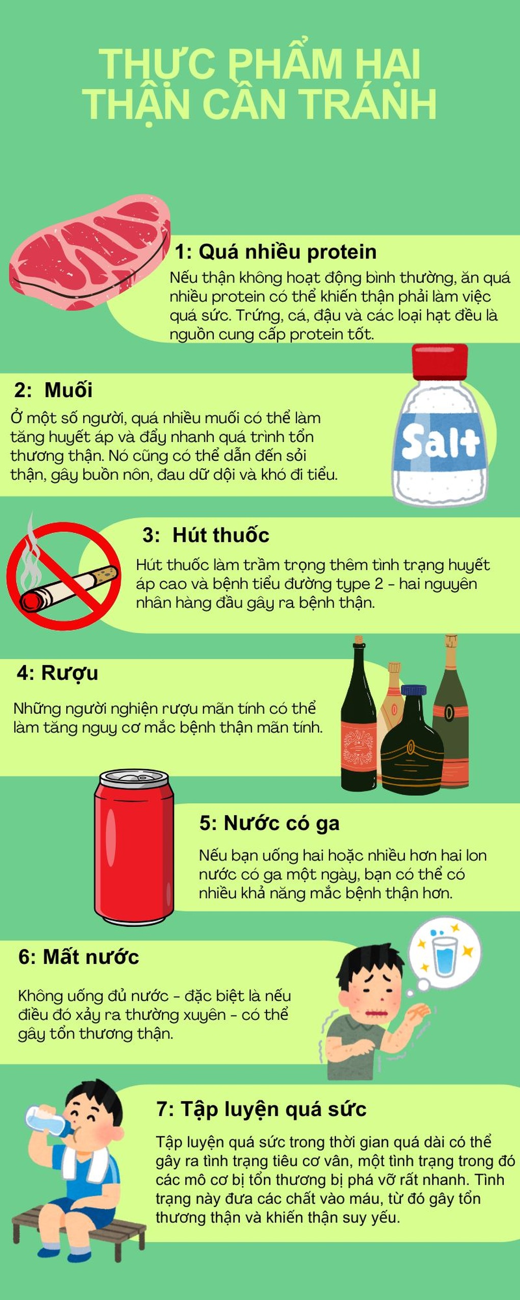 Thận suy yếu âm thầm, hãy nhớ làm điều này để phòng xa - 2 Thận suy yếu âm thầm, hãy nhớ làm điều này để phòng xa - 2