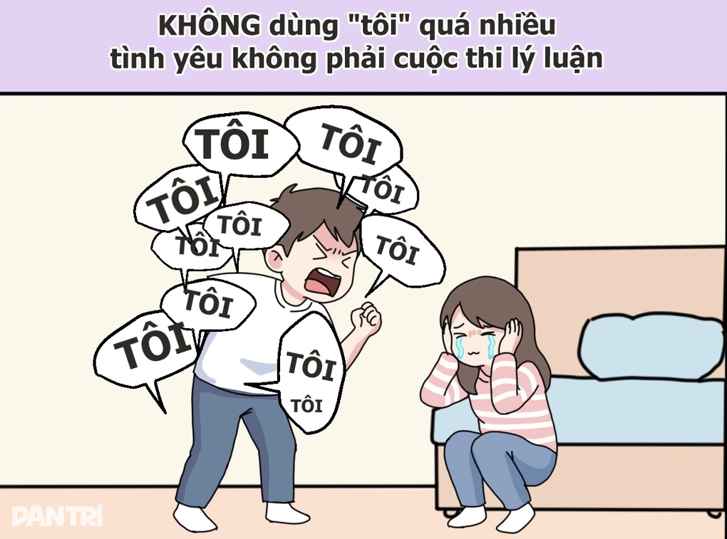Khi yêu, hãy nhớ quy tắc 6-0 cho một cuộc cãi vã đến nơi đến chốn - 4 Khi yêu, hãy nhớ quy tắc 6-0 cho một cuộc cãi vã đến nơi đến chốn - 4