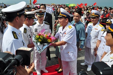 Tàu hải quân Trung Quốc thăm hữu nghị TP Đà Nẵng