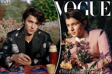 Vẻ đẹp của Hoàng tử Đan Mạch gây sốt