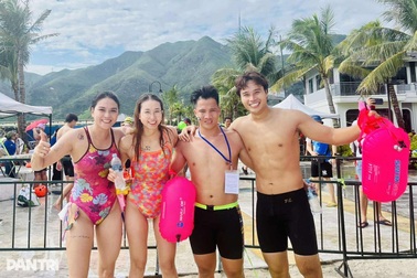 Kình ngư tiết lộ bí quyết vô địch nội dung mới lạ ở Aqua Warriors Vân Đồn