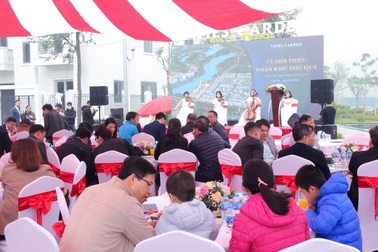 "Bùng nổ" giao dịch trong Lễ giới thiệu phân khu Phú Quý Times Garden Vĩnh Yên Residences