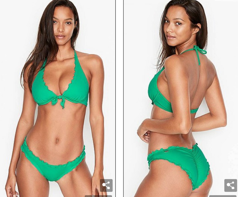 Thiên thần nội y Lais Ribeiro quyến rũ trong ảnh quảng cáo mới - 2