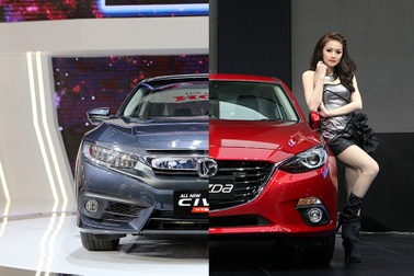 Mazda3 và Honda Civic Turbo: Dễ dàng hơn nếu không có "cá vàng"
