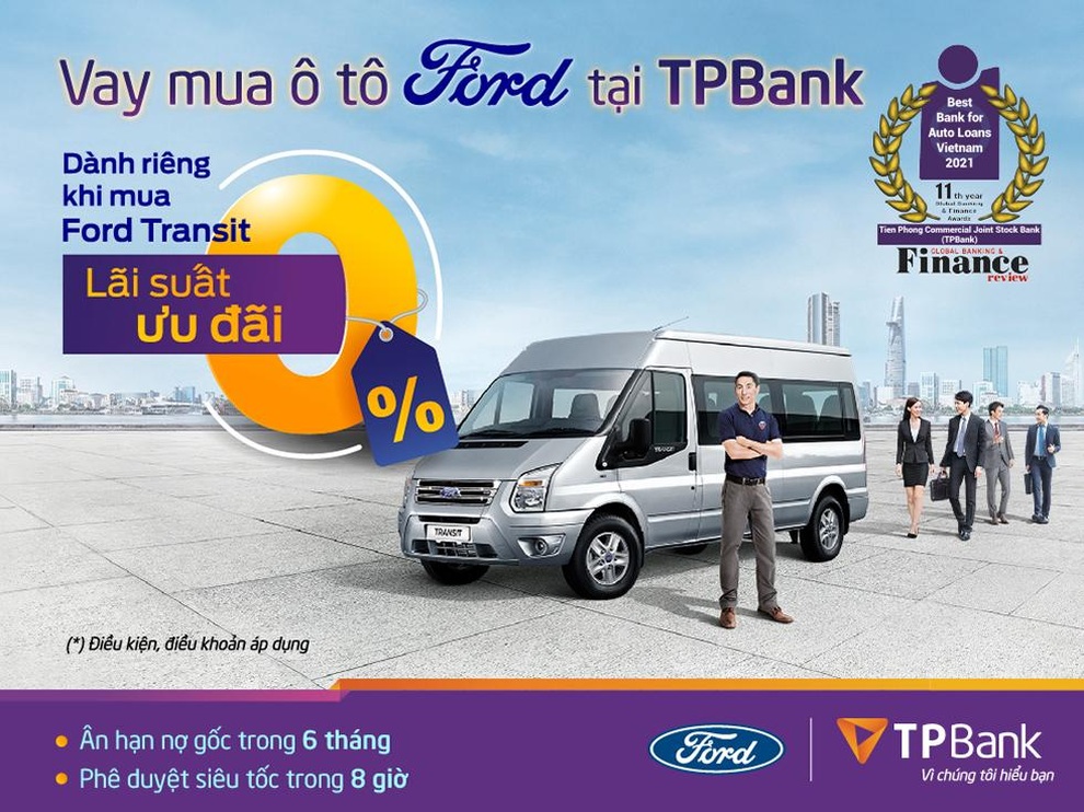 TPBank hỗ trợ khách hàng vay mua xe lãi suất 0% - 1 TPBank hỗ trợ khách hàng vay mua xe lãi suất 0% - 1