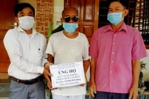 Thương binh 97 tuổi rút tiền tiết kiệm chung tay chống Covid-19