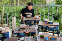 "Biến phế liệu thành nhà", chàng trai Quảng Trị kiếm hàng chục triệu đồng