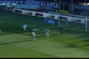 Inter bị cầm chân với tỷ số 1-1