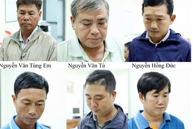 Bắt tạm giam 7 đối tượng lừa đảo gần 7 tỷ đồng