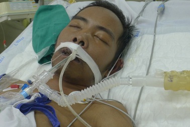 Anh Trần Quang Trung bị sốc nhiễm khuẩn đã mãi mãi ra đi