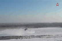 Trực thăng “Cá sấu bay” Nga phô diễn uy lực