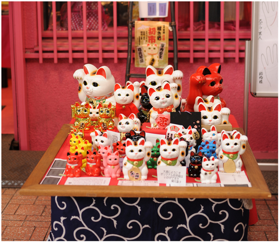 Mèo Maneki Neko - biểu tượng may mắn của người Nhật - 5 Mèo Maneki Neko - biểu tượng may mắn của người Nhật - 5