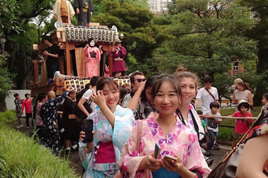 Cùng đón Lễ hội Obon với nữ du học sinh Việt tại Nhật