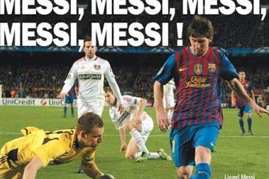 Nhìn lại ngày báo chí thế giới cạn ngôn từ vì Messi