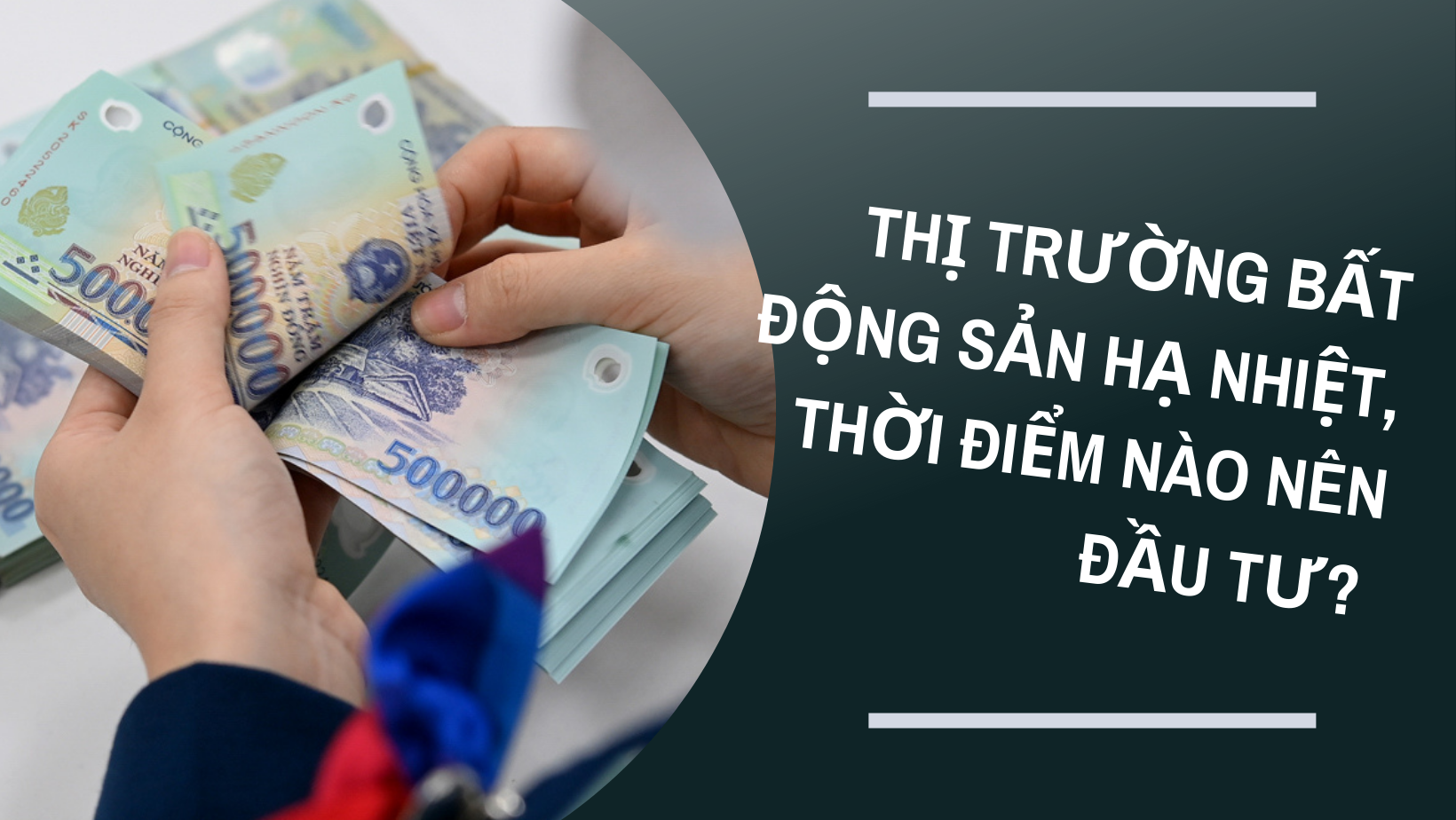 "Hãy nghe ngóng, không nên vay mua bất động sản lúc này"