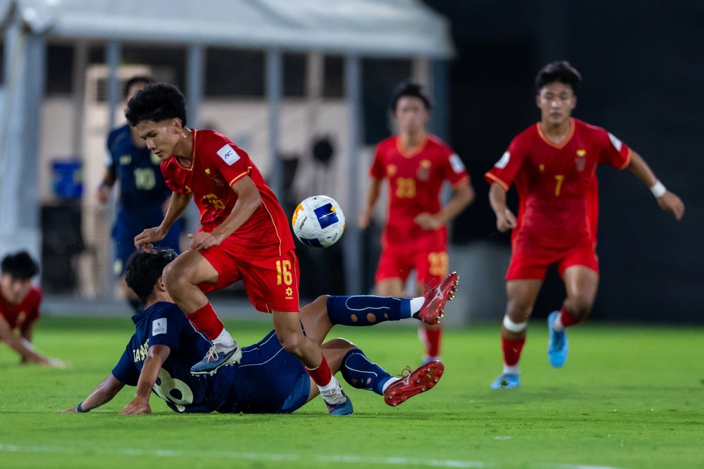 Thoát thua may mắn trước Myanmar, U17 Thái Lan thất vọng rời giải châu Á - 2