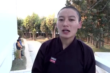 Những ni cô giỏi múa đao, luyện khí công để xây dựng sức mạnh