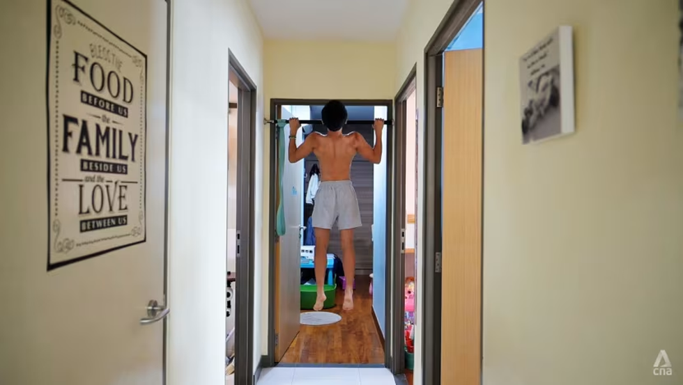 Cậu bé 14 tuổi đam mê tập thể hình, gây choáng với cơ bắp cuồn cuộn - 3 Cậu bé 14 tuổi đam mê tập thể hình, gây choáng với cơ bắp cuồn cuộn - 3