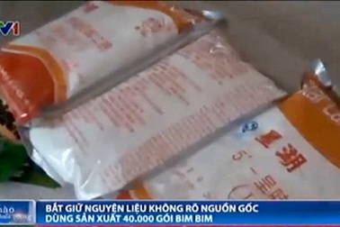 Nguyên liệu sản xuất bim bim: Mập mờ nguồn gốc