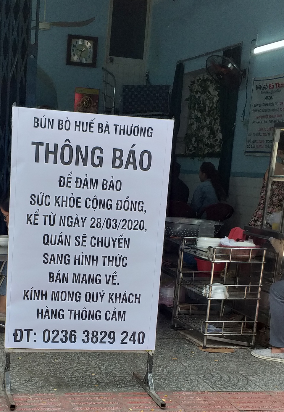 Đà Nẵng: Quán đóng cửa, quán chỉ mở phục vụ mang về nhà - 10 Đà Nẵng: Quán đóng cửa, quán chỉ mở phục vụ mang về nhà - 10